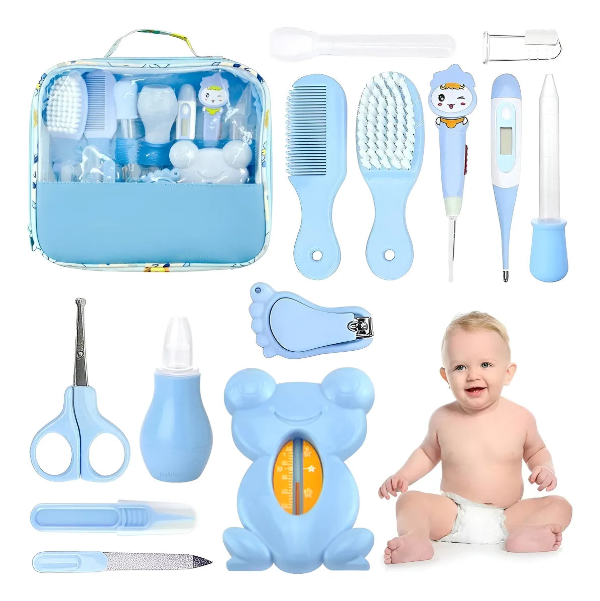 Kit para el bebé con lima eléctrica